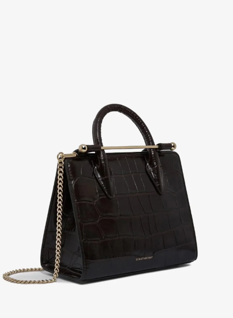 Strathberry  Large Mini Tote in Embossed for Women | Best Price UAE